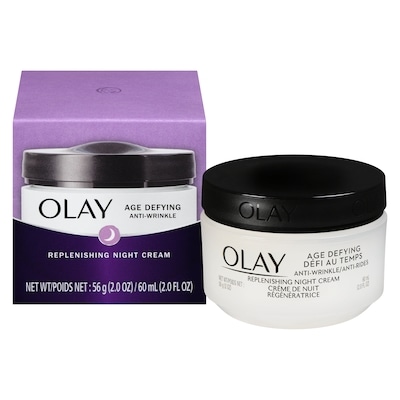 Olay Age Defying Anti-Wrinkle Night Cream, 60 mL 60 ml, $32.80/100ml