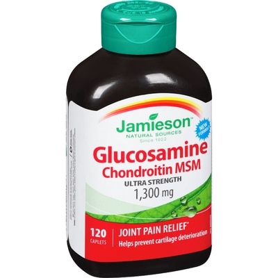 Glucosamine Chondroitin MSM Caplets, 1,300 mg