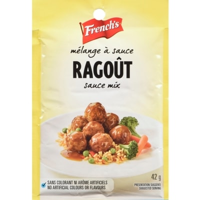 French’s Melange A Sauce Ragout 42 g, 4,02 $/100g