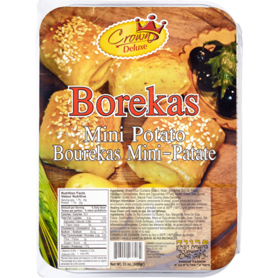 Tzalis Kosher Mini Potato Bourekas 600 g, $2.17/100g