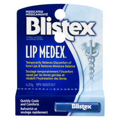 Blistex Lip Medex External Analgesic Medicated 4.25 g, $117.41/100g