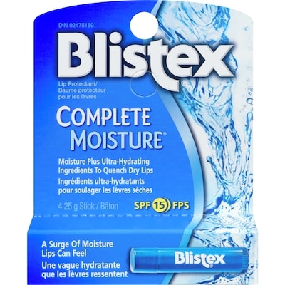 Blistex Complete Moisture 4.25 g, $117.41/100g