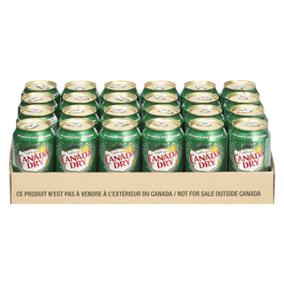 Canada Dry Soda gingembre 24x355.0 ml, 0,15 $/100ml