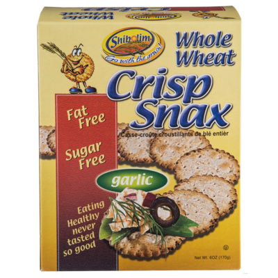 Shibolim Crisp Snax, Whole Spelt Garlic 170 g, $3.52/100g