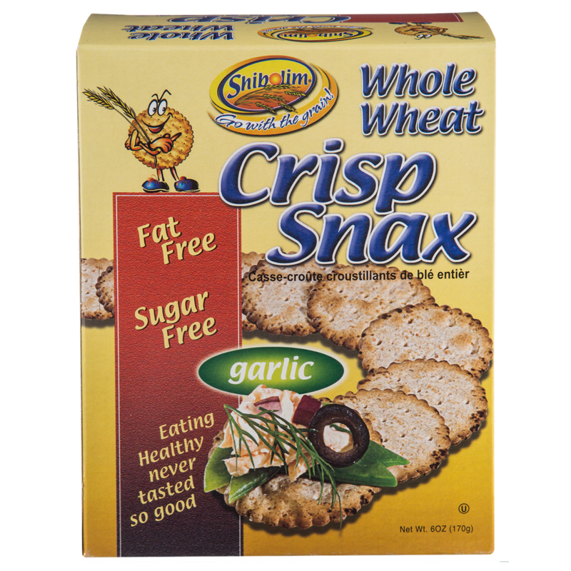 Crisp Snax, Whole Spelt Garlic