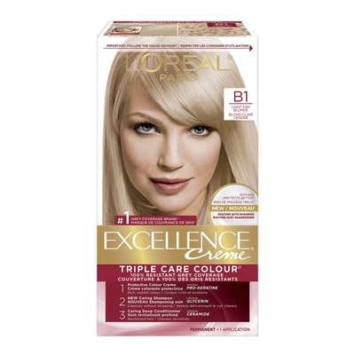 L'Oreal Paris Excellence Crème B1 Light Ash Blonde 1 ea, $17.49/1ea
