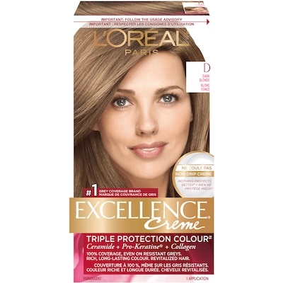 L’Oréal Crème colorante D blond foncé Excellence Crème 1 ea, 12,51 $/1ch