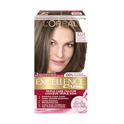 L’Oréal Excellence Crème Coloration Cheveux, Coloration Permanente 1 ea, 13,11 $/1ch