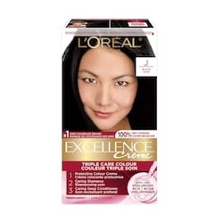 Excellence Crème Hair Dye, Permanent Hair Color J Black
