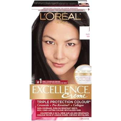 L'Oreal Paris Excellence Crème, J Black 1 ea, $13.00/1ea