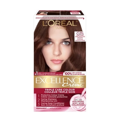 L’Oréal Excellence Crème Coloration Cheveux, Coloration Permanente 1 ea, 13,11 $/1ch