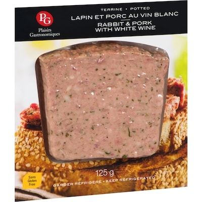 Potted Rabbit & Pork Terrine with white wine