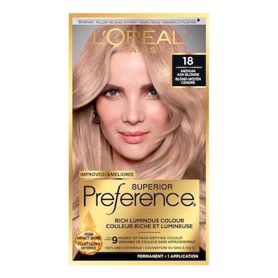 L’Oréal Superior Préférence Coloration Permanente 1 ea, 19,99 $/1ch