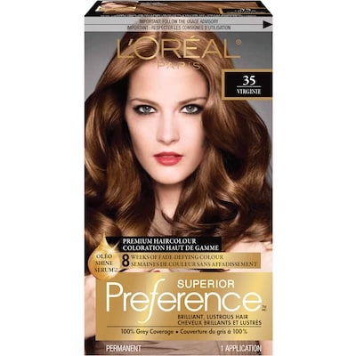L’Oréal Colorant capillaire Preference 35 châtain moyen doré 1 ea, 19,49 $/1ch