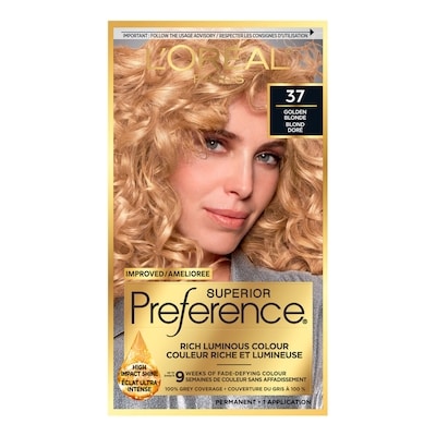 L'Oreal Paris Superior Préférence Permanent Hair Color Golden Brown 1 ea, $13.00/1ea