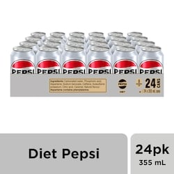 Pepsi Boissons gazeuses Pepsi diète 24x355.0 ml, 0,19 $/100ml