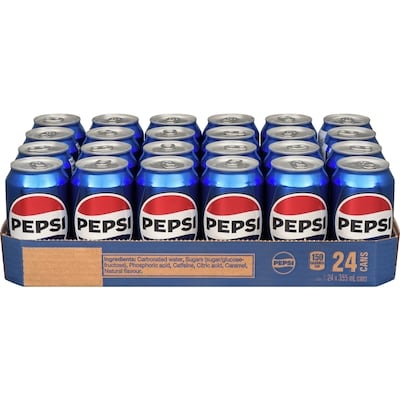 Pepsi Pepsi Cans  24x355.0 ml, $0.16/100ml
