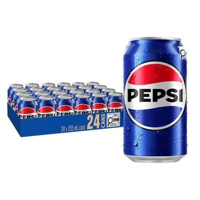 Pepsi Cola 24x355.0 ml, 0,15 $/100ml