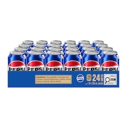 Pepsi Boissons gazeuses, 24 canettes 24x355.0 ml, 0,19 $/100ml