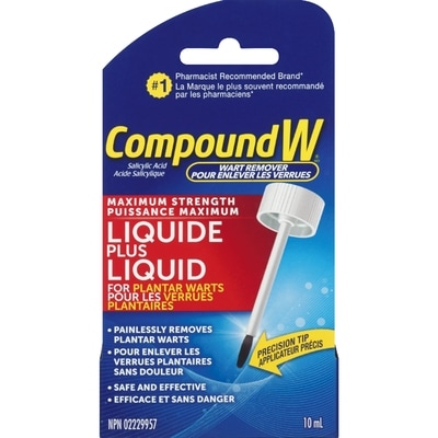 Compound W Plus Liquid 10 ml, $219.90/100ml