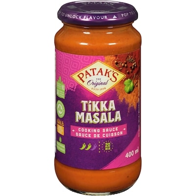 Pataks Tikka Masala Cooking Sauce 400 ml, $1.00/100ml