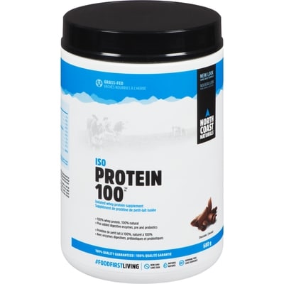 North Coast Naturals Isolat de protéines 100 % chocolat 680 g, 6,62 $/100g
