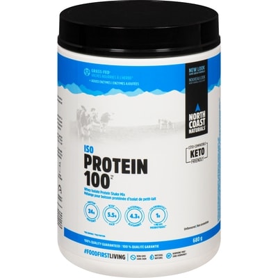 North Coast Naturals 100% ISO Protein, Unflavoured 680 g, $6.62/100g