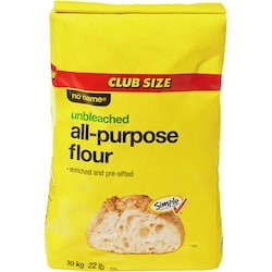 No Name Unbleached All-Purpose Flour Club Size 10 kg, $0.13/100g