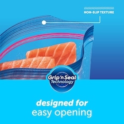 Ziploc Freezer Bags Small, with Grip 'n Seal Technology - 25 ea