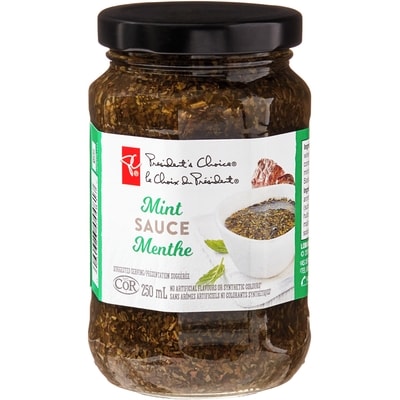 le Choix du Président Sauce à la menthe 250 ml, 3,00 $/100ml