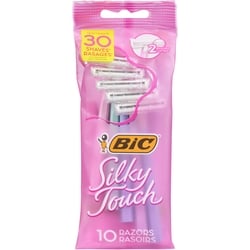 BIC Rasoirs jetables Silky Touch Twin Select 10 ea, 0,50 $/1ch