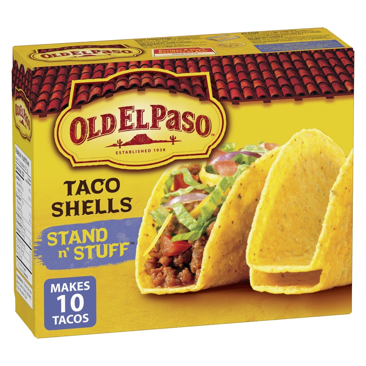 Old El Paso Stand n' Stuff Taco Shells, Gluten Free