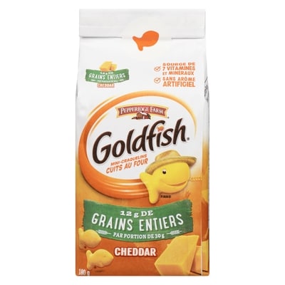 Pepperidge Farm Goldfish  faits de grains entiers Cheddar (180 g) 180 g, 1,53 $/100g