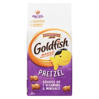 Pepperidge Farm Goldfish  Pretzel 227 g, $1.76/100g