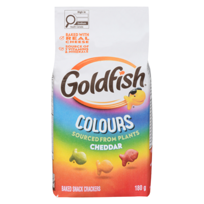 Pepperidge Farm Goldfish Colours 180 g, $1.94/100g