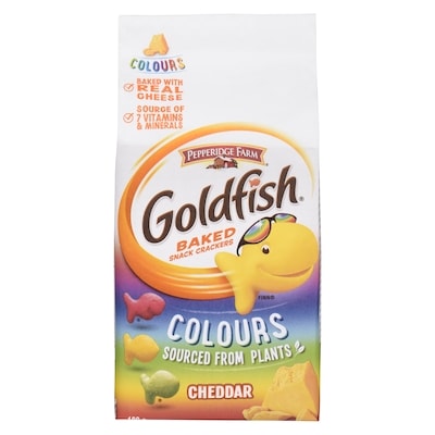 Pepperidge Farm Goldfish  Colours 180 g, $1.55/100g
