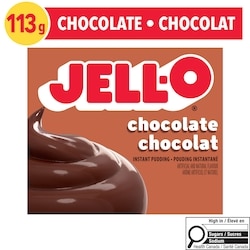 Jell-O Chocolate Instant Pudding Mix 113 g, $1.76/100g