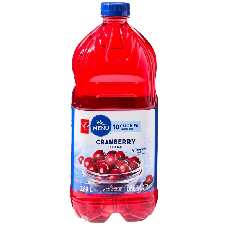 PC Blue Menu Cranberry Cocktail - 1.89 l | Atlantic Superstore