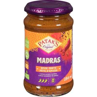 Pataks Madras Curry Paste 284 ml, $2.11/100ml