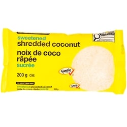 No Name Sweetened Shredded Coconut 200 g, $1.50/100g