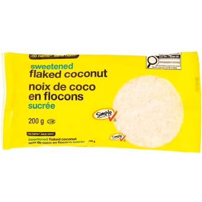 No Name Sweetened Flaked Coconut 200 g, $1.75/100g