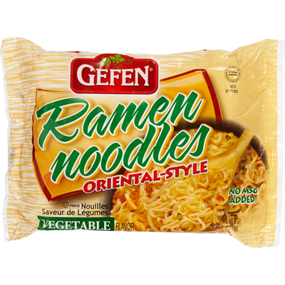 Gefen Kosher Ramen Noodles, Vegetable 85 g, $1.16/100g