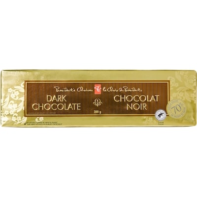 le Choix du Président Tablette de chocolat noir 70% 300 g, 2,83 $/100g
