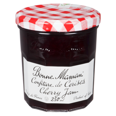 Bonne Maman Confiture de cerises 250 ml, 2,40 $/100ml