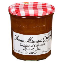 Bonne Maman Confiture d’abricot 250 ml, 3,60 $/100ml