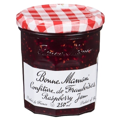 Bonne Maman Confiture de framboise 250 ml, 2,40 $/100ml