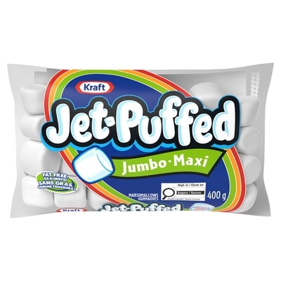 Jet-Puffed Marshmallows 400 g, $1.00/100g