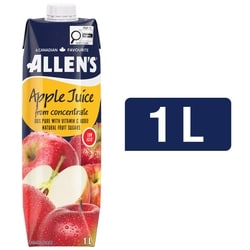 Allen's Pure Apple Juice Low Acid 1 l, $0.17/100ml