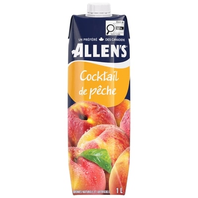 Allen’s Cocktail de pêche 1 l, 0,17 $/100ml