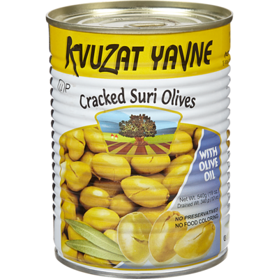 Kvuzat Yavne Olives orientales 540 g, 1,20 $/100g